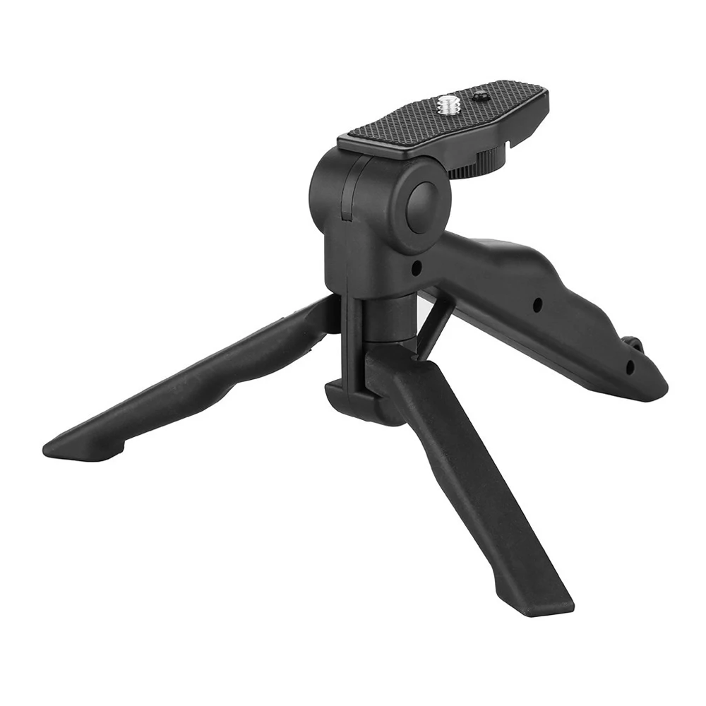 Mini Portable Folding Table-top Tripod Stand Handheld Grip for GoPro Hero GoPro Hero 7 6 5 4 3 SJCAM DSLR SLR Camera Smartphone
Mini Portable Folding Table-top Tripod Stand Handheld Grip for GoPro Hero GoPro Hero 7 6 5 4 3 SJCAM DSLR SLR Camera Smartphone