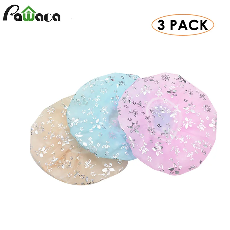 3Pcs/Set Shower Cap Elastic Waterproof Bath Cap for Women Bath Spa Makeup Printed Flower Design Thicken Bath Hat Bathing Cap
3Pcs/Set Shower Cap Elastic Waterproof Bath Cap for Women Bath Spa Makeup Printed Flower Design Thicken Bath Hat Bathing Cap