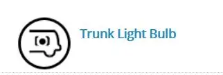 Trunk Light Bulb
