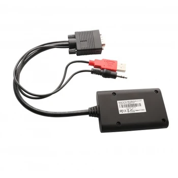 SYBA Universal VGA to HDMI Converter with Audio Support, Adapter for PC, Laptop, DVD, Desktop, SY-ADA31025
SYBA Universal VGA to HDMI Converter with Audio Support, Adapter for PC, Laptop, DVD, Desktop, SY-ADA31025