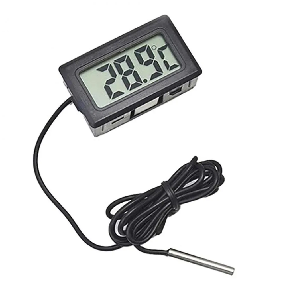 Mini New Digital LCD Thermometer Hygrometer Temperature Humidity Meter Probe Sensor Car Water Pop Aquarium Water Thermometer
Mini New Digital LCD Thermometer Hygrometer Temperature Humidity Meter Probe Sensor Car Water Pop Aquarium Water Thermometer