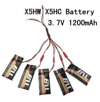 5PCS 3.7V 1200mah LiPo Battery + 1 points 5 conversion line for SYMA X5HW X5HW RC Drone Quadcopter Spare Parts Set
5PCS 3.7V 1200mah LiPo Battery + 1 points 5 conversion line for SYMA X5HW X5HW RC Drone Quadcopter Spare Parts Set