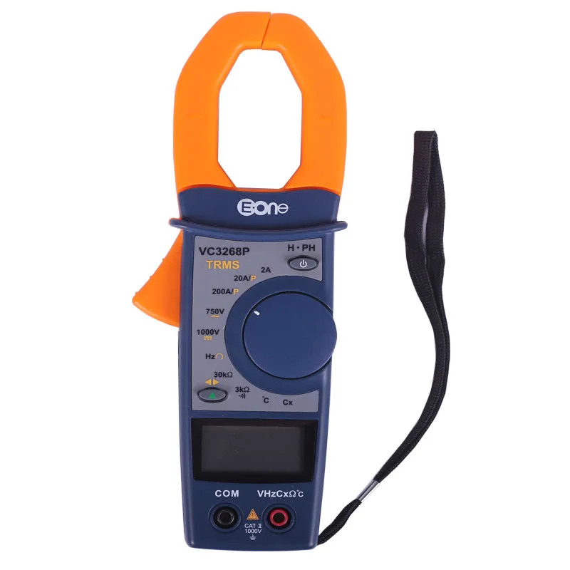 High Precision True RMS Digital Clamp Multimeter VC3268P Power Meter Clamp Meter AC/DC Volant Current Temperature Capacitance
High Precision True RMS Digital Clamp Multimeter VC3268P Power Meter Clamp Meter AC/DC Volant Current Temperature Capacitance