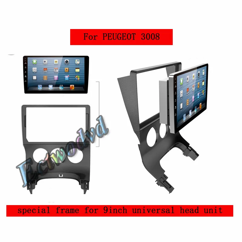 Special 9inch Car Radio Fascia Frame Dash Panel for Peugeot 3008 2013 2014 2015 Head Unit Car Refitting Stereo
Special 9inch Car Radio Fascia Frame Dash Panel for Peugeot 3008 2013 2014 2015 Head Unit Car Refitting Stereo