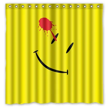 Watchmen Smiley Shower Curtain Waterproof Fabric Curtain For The Bathroom Polyester Bath Screen Shower Room Product 180x180cm
Watchmen Smiley Shower Curtain Waterproof Fabric Curtain For The Bathroom Polyester Bath Screen Shower Room Product 180x180cm