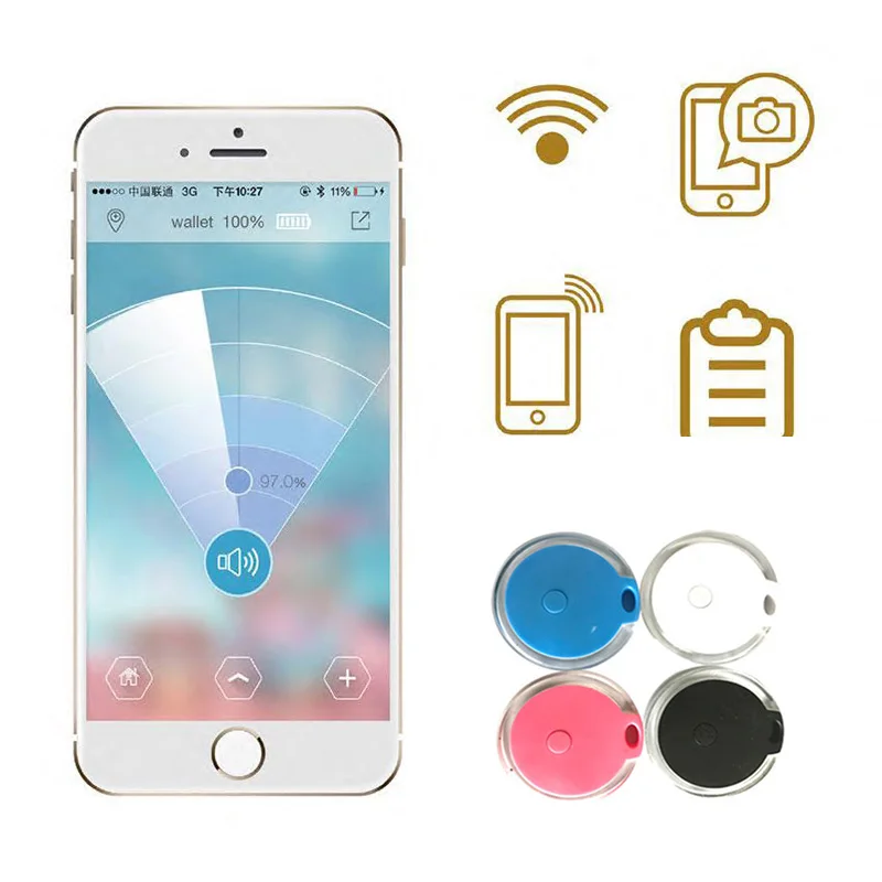 Bluetooth Mini Tracking Locator Anti-child Pet Key Mobile Phone Backpack Wallet Alarm Location Tracker
Bluetooth Mini Tracking Locator Anti-child Pet Key Mobile Phone Backpack Wallet Alarm Location Tracker