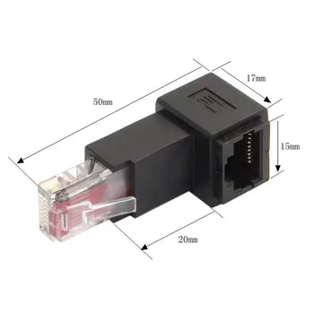 Up & Down & Left & Right Angled 90 Degree 8P8C FTP STP UTP Cat 5e RJ45 Male to Female Lan Ethernet Network Extension Adapter
Up & Down & Left & Right Angled 90 Degree 8P8C FTP STP UTP Cat 5e RJ45 Male to Female Lan Ethernet Network Extension Adapter
