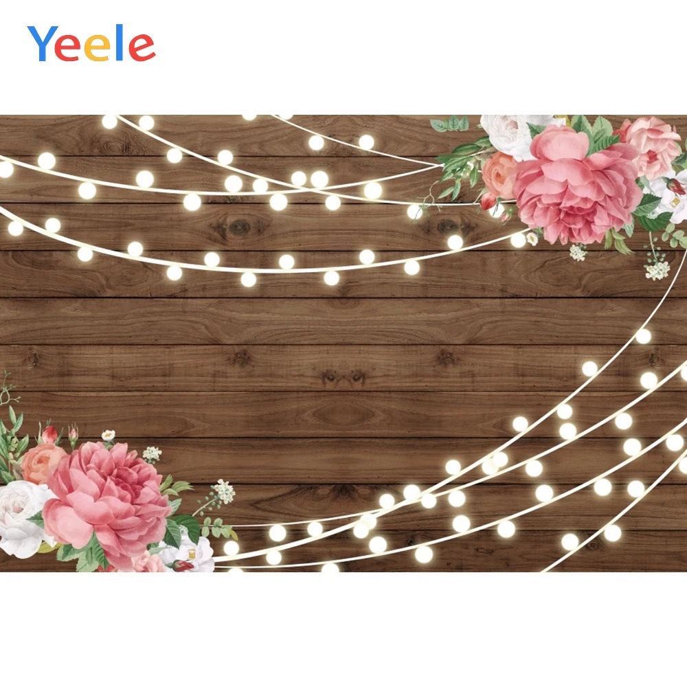 Yeele Wooden Peony Flowers Decorative Lights Retro Photography Backdrops Personalized Photographic Backgrounds For Photo Studio
Yeele Wooden Peony Flowers Decorative Lights Retro Photography Backdrops Personalized Photographic Backgrounds For Photo Studio
