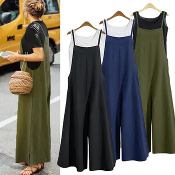 2019 new Large size Women's Bib Literary Retro Black Sand cotton Strap Casual trousers Female More Size S-XXXL 4XL 5XL
2019 new Large size Women's Bib Literary Retro Black Sand cotton Strap Casual trousers Female More Size S-XXXL 4XL 5XL
