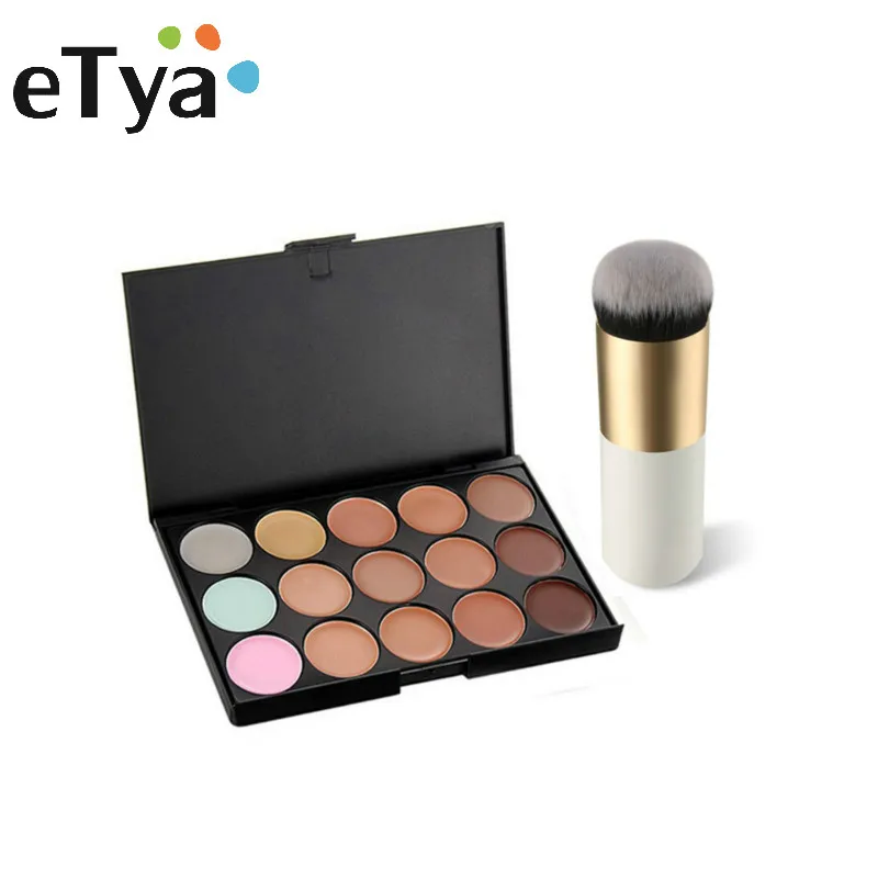 eTya 2IN1 15 Colors Concealer+1 Makeup Brush Facial Face Cream Care Makeup Base Palettes Cosmetic Make up Tool
eTya 2IN1 15 Colors Concealer+1 Makeup Brush Facial Face Cream Care Makeup Base Palettes Cosmetic Make up Tool