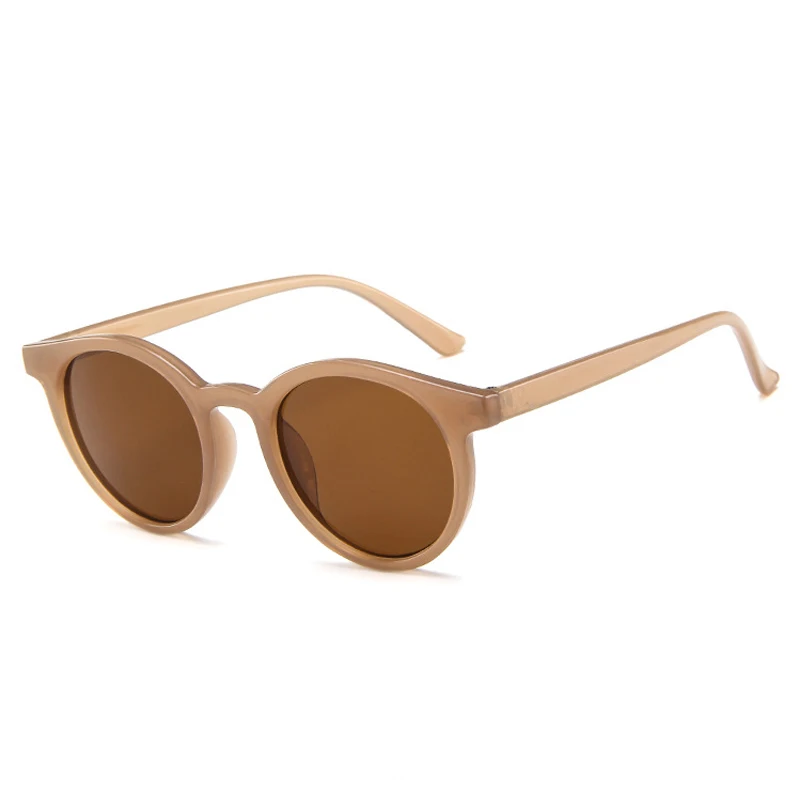 Brand Design Mocha Cream Brown Sunglasses Women Round Frame Sun Glasses Female Clear Lens Eyewear UV400
Brand Design Mocha Cream Brown Sunglasses Women Round Frame Sun Glasses Female Clear Lens Eyewear UV400