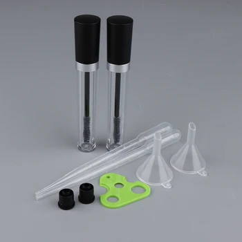 2Pcs 8ml Empty Mascara Tube with Eyelash Wand, Inserts, Funnels and Transfer Pipettes Set for Castor Oil, DIY Mascara
2Pcs 8ml Empty Mascara Tube with Eyelash Wand, Inserts, Funnels and Transfer Pipettes Set for Castor Oil, DIY Mascara