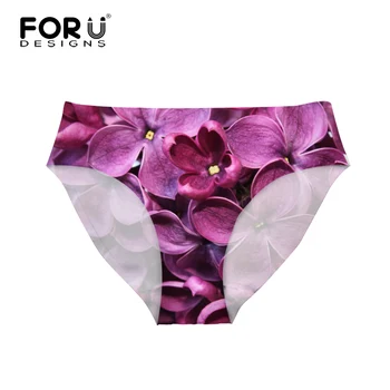 FORUDESIGNS Lilac Flower Printed Women Underwear Brief Comfortable Lingerie Sexy Briefs Panties for Girl Panty Calcinha Feminina
FORUDESIGNS Lilac Flower Printed Women Underwear Brief Comfortable Lingerie Sexy Briefs Panties for Girl Panty Calcinha Feminina