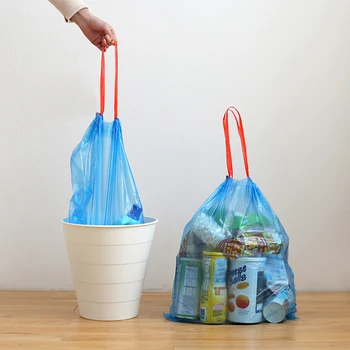 5 Rolls Thicken disposable garbage Trash Bag drawstring bag Wastebaskets Waste Clean Rubbish Bags Household Cleaning Tools
5 Rolls Thicken disposable garbage Trash Bag drawstring bag Wastebaskets Waste Clean Rubbish Bags Household Cleaning Tools