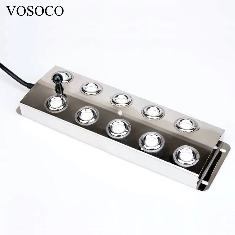 profession 10 Head 7KG/h Ultrasonic Mist Maker Fogger Air Humidifier Atomizer Diffuser Nebulizer Cleaner Vaporizer
profession 10 Head 7KG/h Ultrasonic Mist Maker Fogger Air Humidifier Atomizer Diffuser Nebulizer Cleaner Vaporizer