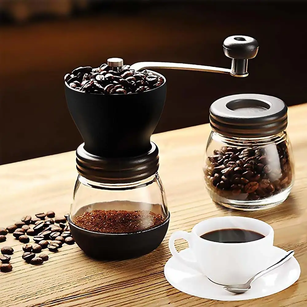 Premium Manual Coffee Grinder, Hand Coffee Mill with Adjustable Ceramic Burrs,Silicone Dust-Proof Cover for Beans Beansgrinder
Premium Manual Coffee Grinder, Hand Coffee Mill with Adjustable Ceramic Burrs,Silicone Dust-Proof Cover for Beans Beansgrinder