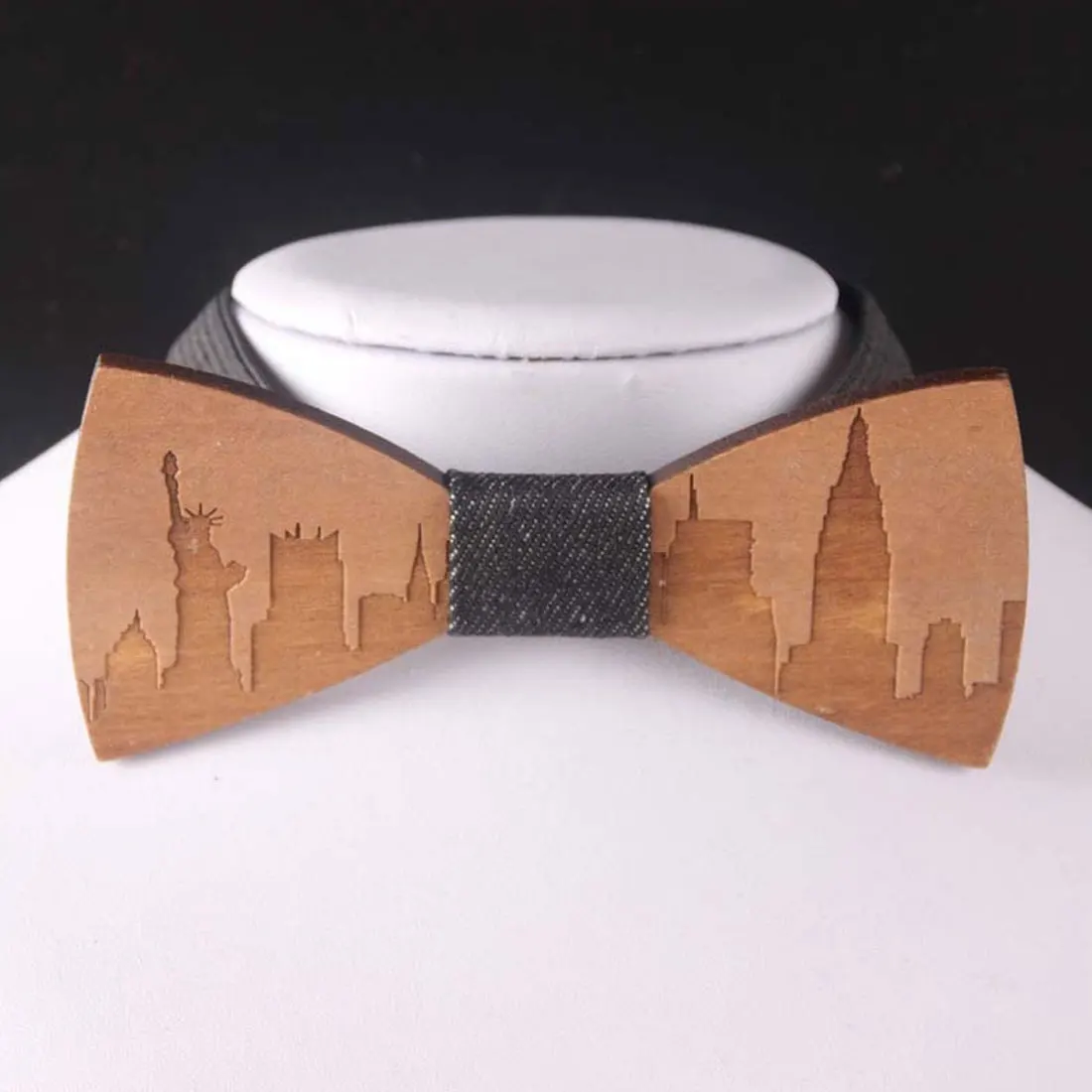 Charming Wedding Bow Tie Wooden Butterfly City Skyline For Men's Suit Shirt Necktie Jewerly Accessory
Charming Wedding Bow Tie Wooden Butterfly City Skyline For Men's Suit Shirt Necktie Jewerly Accessory