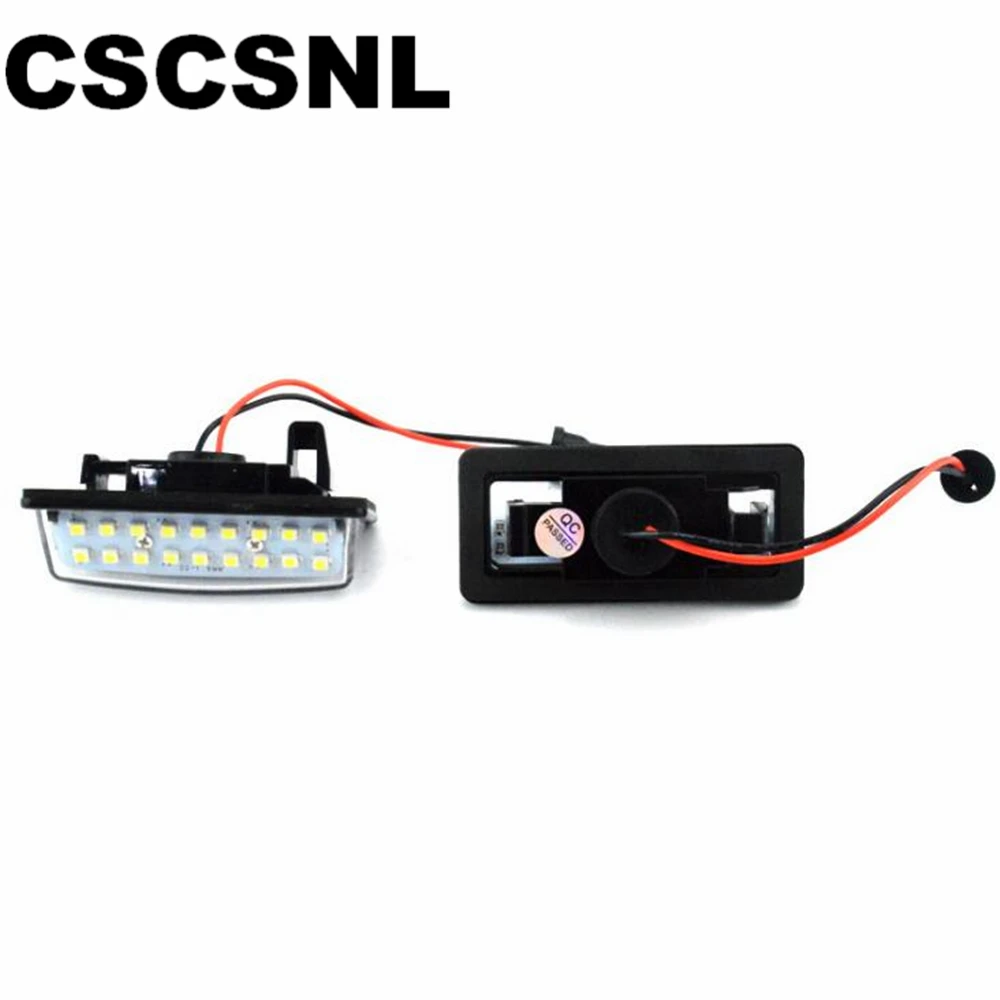 2x Error Free 18 3528 SMD LED License Number Plate Lamp Car Light Fit for Nissan TEANA J31 J32 Maxima Cefiro Altima Rogue Sentra |