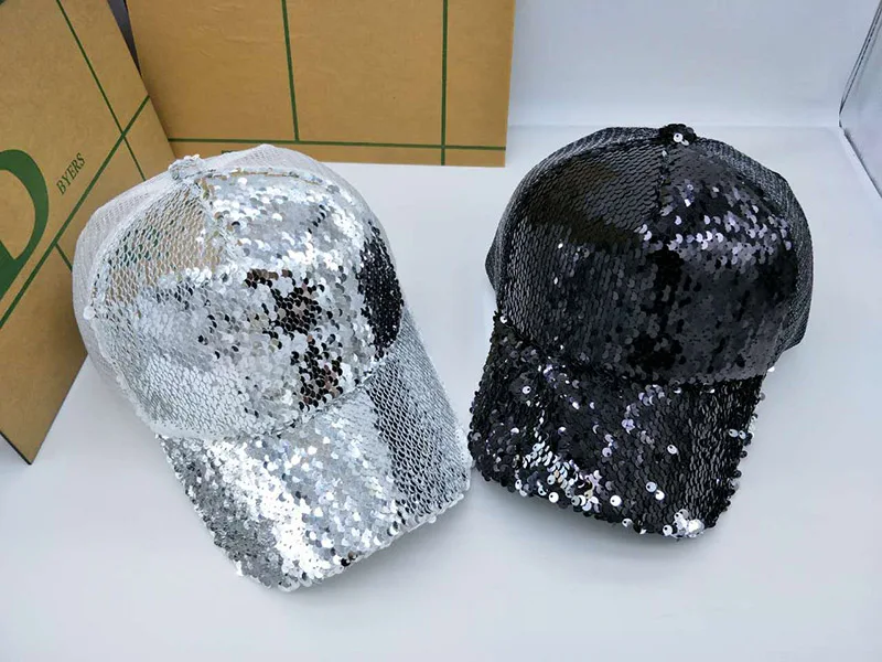 NEW Sequins Paillette Bling Shinning Mesh Baseball Cap Striking Pretty Adjustable Women Girls Hats For Party Club Gathering
NEW Sequins Paillette Bling Shinning Mesh Baseball Cap Striking Pretty Adjustable Women Girls Hats For Party Club Gathering