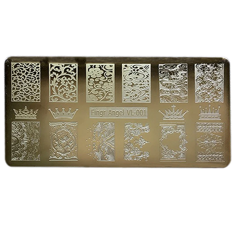 2017 New Arrival 18PCS/lot 6*12CM Nail Stamping Plates Konad Stamping Nail Art Manicure Template Nail Stamp Tools
2017 New Arrival 18PCS/lot 6*12CM Nail Stamping Plates Konad Stamping Nail Art Manicure Template Nail Stamp Tools