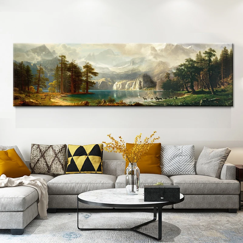 New Chinese Style Mountains And Rivers Scenery Cloud Sea Canvas painting Posters And Prints For Living Room Study Room Office HD
New Chinese Style Mountains And Rivers Scenery Cloud Sea Canvas painting Posters And Prints For Living Room Study Room Office HD