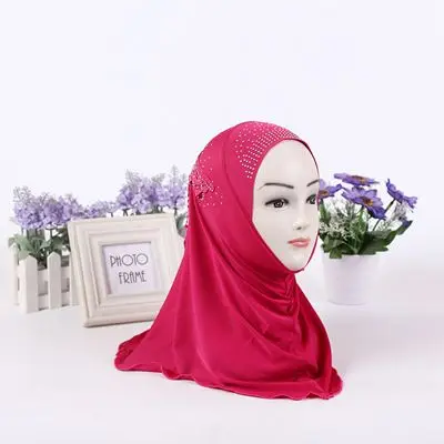 Beautiful Muslim Girls kids hijab Plain Polyester Islamic Arab Instant Hijabs Shawl With Diamonds Turban for 3 to 8 Years old
Beautiful Muslim Girls kids hijab Plain Polyester Islamic Arab Instant Hijabs Shawl With Diamonds Turban for 3 to 8 Years old