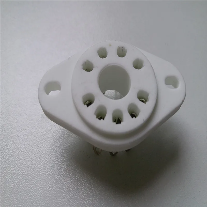 2pcs ceramic tube socket 9 pin tube socket GZC9-P silver foot for RS1003 F3A RF tube amplfier
2pcs ceramic tube socket 9 pin tube socket GZC9-P silver foot for RS1003 F3A RF tube amplfier