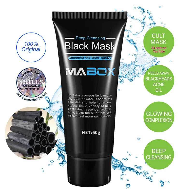 Suction Black Mask Bamboo Charcoal Blackhead Remover Nasal Paste Mud Shrink Pores Deep Clean Acne Printing Acne Skin Care
Suction Black Mask Bamboo Charcoal Blackhead Remover Nasal Paste Mud Shrink Pores Deep Clean Acne Printing Acne Skin Care