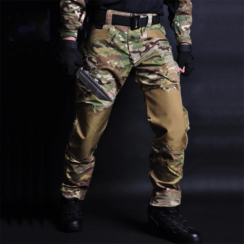 Ninja Hiking Pant Tactical Cargo Pants Men Combat Army Military Pants Cotton Many Pockets Stretch Flexible Man Casual Trousers
Ninja Hiking Pant Tactical Cargo Pants Men Combat Army Military Pants Cotton Many Pockets Stretch Flexible Man Casual Trousers