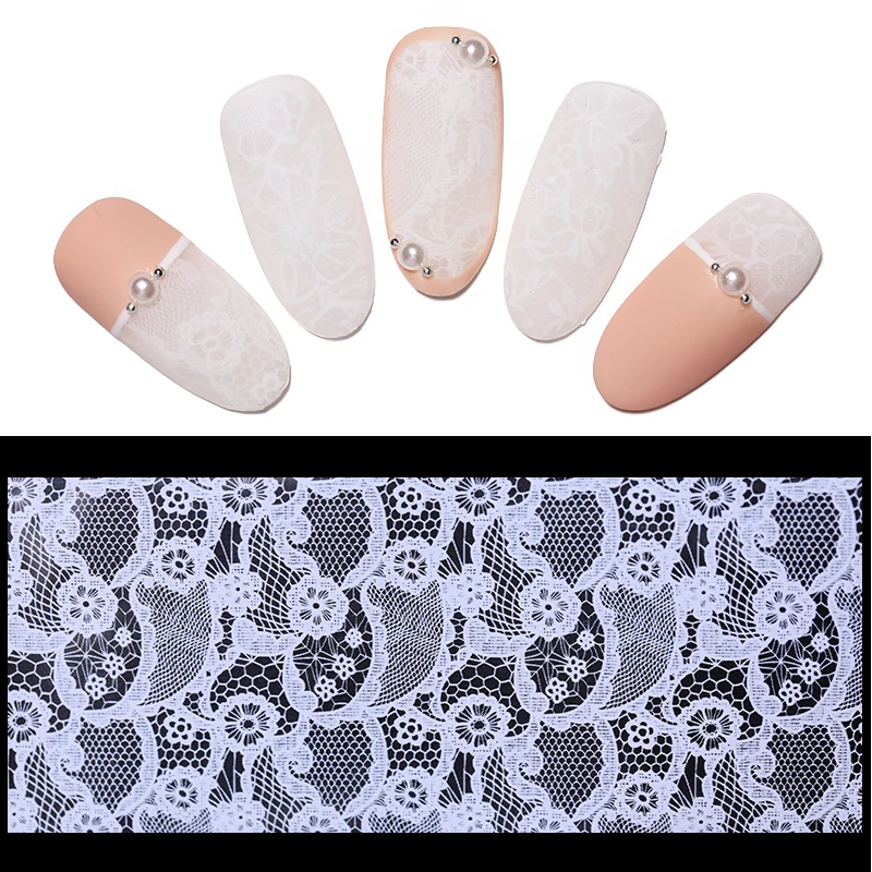 10Pcs/Set Lace Nail Art Foils Decals Beauty Flower Patterns Black White Mixed Colors Nail Art DIY Design Transfer Stickers
10Pcs/Set Lace Nail Art Foils Decals Beauty Flower Patterns Black White Mixed Colors Nail Art DIY Design Transfer Stickers