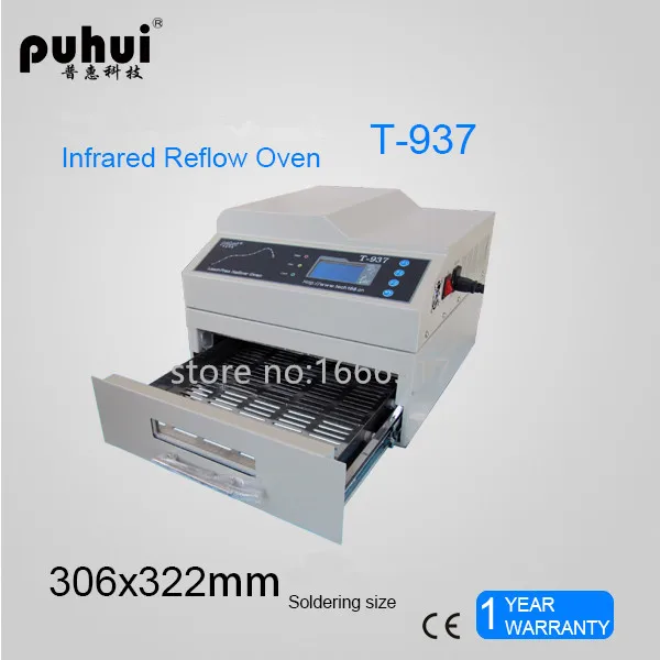 Orignal PUHUI T-937 2300W Lead-free Reflow Oven 220V Infrared IC Heater BGA SMD SMT T937 Reflow Solder Oven high quality NE
Orignal PUHUI T-937 2300W Lead-free Reflow Oven 220V Infrared IC Heater BGA SMD SMT T937 Reflow Solder Oven high quality NE