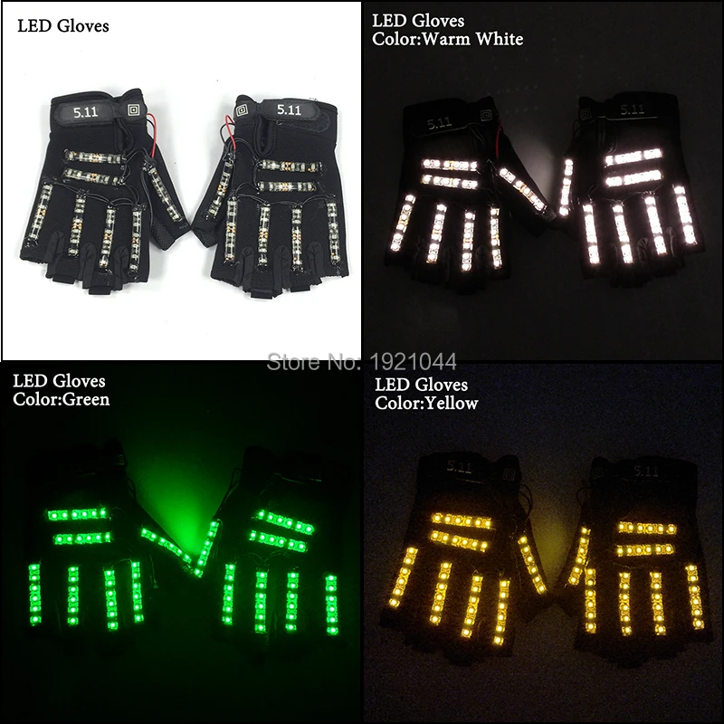 Free Shipping 6 Colors 1pair(=2pcs) Led Gloves Stage Show Props LED Light up Gloves Glow Party Supplies
Free Shipping 6 Colors 1pair(=2pcs) Led Gloves Stage Show Props LED Light up Gloves Glow Party Supplies