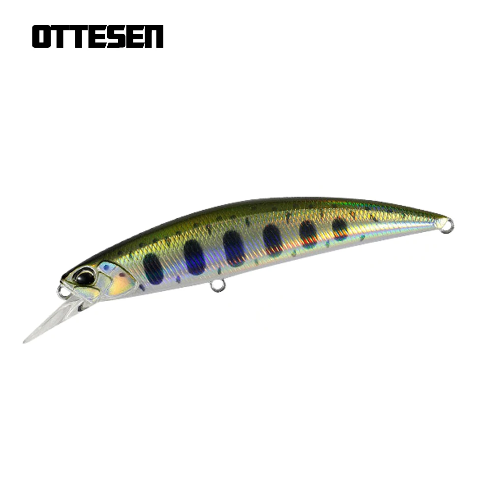 OTTESEN 1pcs/lot 110mm 16g minnow fishing lure 3D fish eyes professional quality hard isca artificial bait pesca peche wobblers
OTTESEN 1pcs/lot 110mm 16g minnow fishing lure 3D fish eyes professional quality hard isca artificial bait pesca peche wobblers