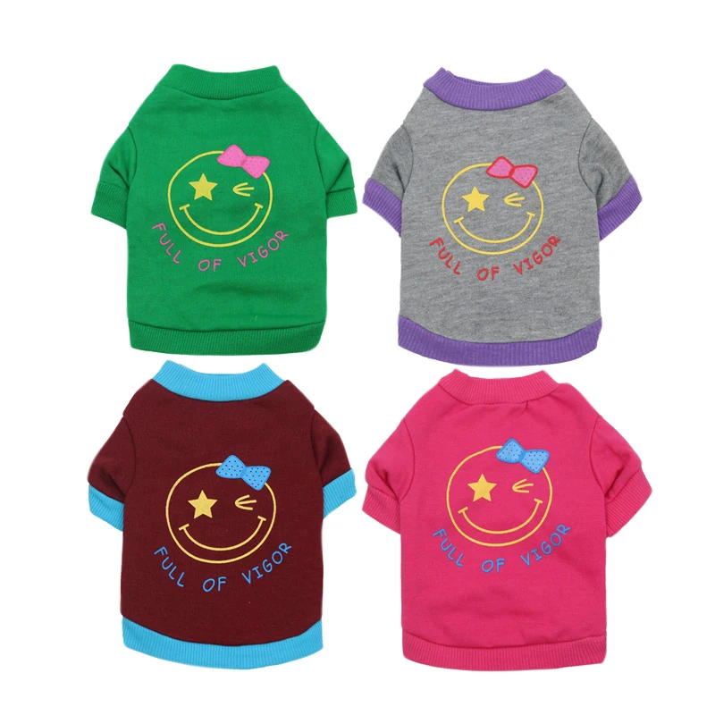 Sweet Smile Printed Dog Summer Clothes for Small Dogs Soft Cotton Pet Shirts for Dogs Chihuahua Dog Cooling Vest camiseta perro2
Sweet Smile Printed Dog Summer Clothes for Small Dogs Soft Cotton Pet Shirts for Dogs Chihuahua Dog Cooling Vest camiseta perro2