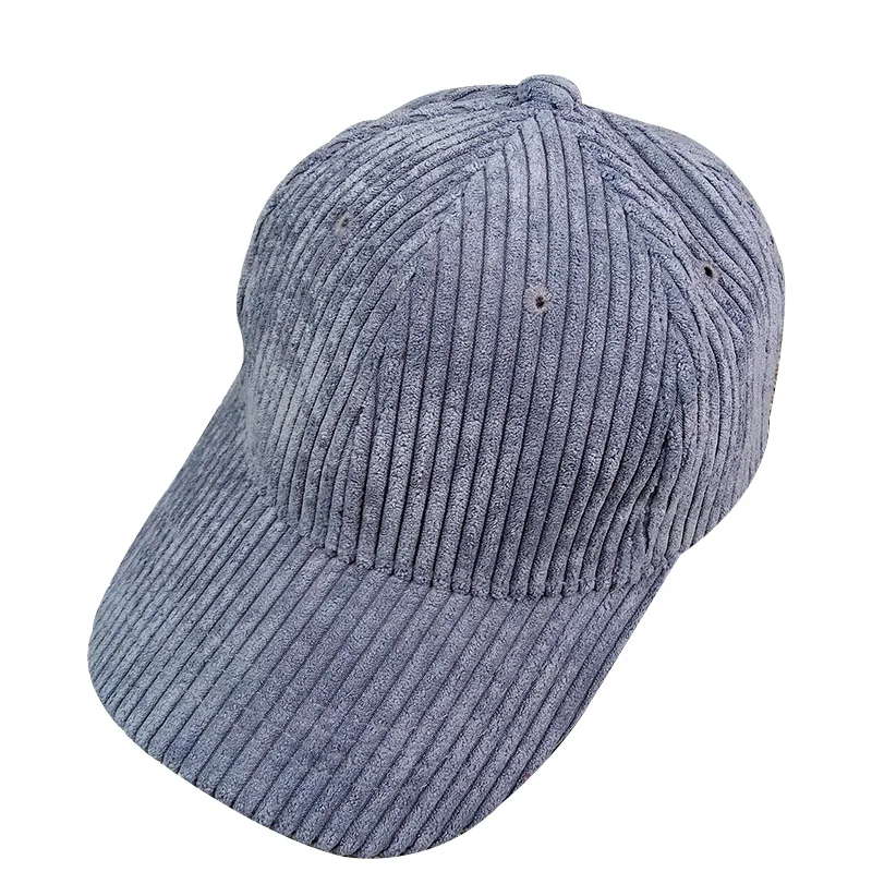 Men Corduroy Baseball Cap Solid Unisex Couple Casquette Hats Autumn Winter Women Snapback Caps Fashion Hip Hop Caps For Women (11)