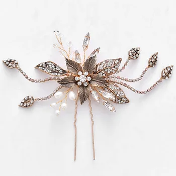 Leaves Hair Pins Wedding Hair Accessories Bridal Hair Stick Vintage Wedding Headpiece Retro Girl's Party Headdress Gift
Leaves Hair Pins Wedding Hair Accessories Bridal Hair Stick Vintage Wedding Headpiece Retro Girl's Party Headdress Gift