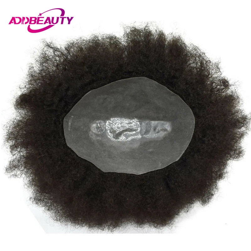 AddBeauty Afro Kinky Curly Toupee Thin Skin Black Men Wig Indian Remy Hair Replacement Super Hairpiece 8x10inch
AddBeauty Afro Kinky Curly Toupee Thin Skin Black Men Wig Indian Remy Hair Replacement Super Hairpiece 8x10inch