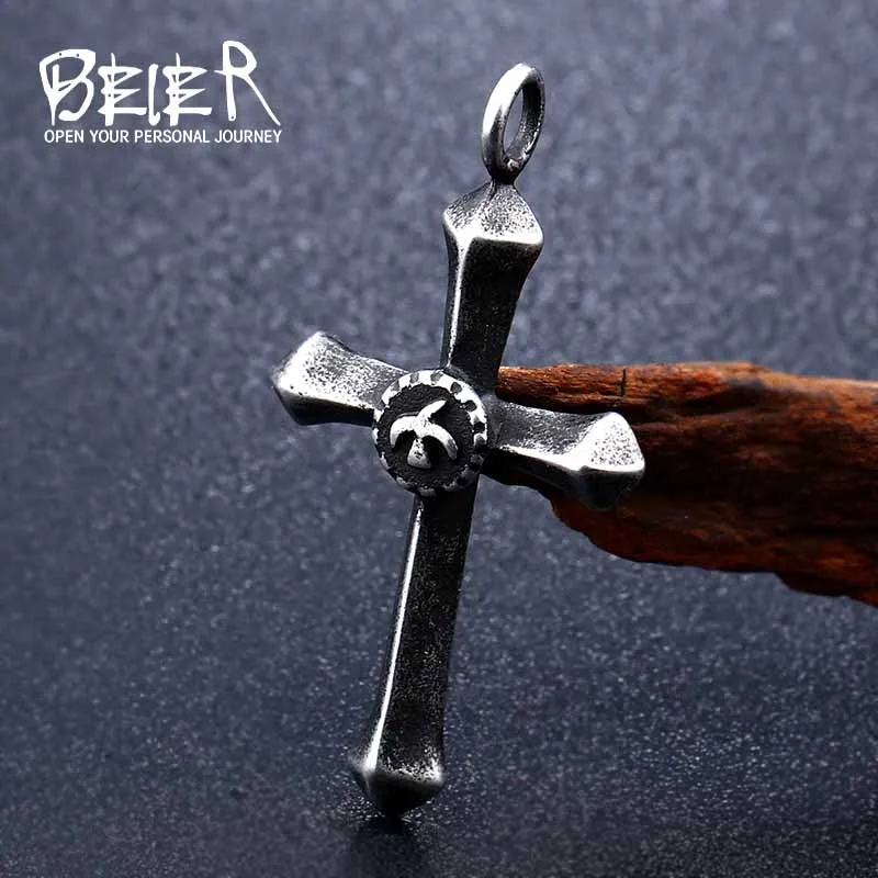 BEIER 2018 new style Vintage Takahashi cross free eagle stainless steel pendant amzing fashion men jewelry pendant BP8-287
BEIER 2018 new style Vintage Takahashi cross free eagle stainless steel pendant amzing fashion men jewelry pendant BP8-287