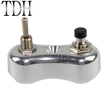 Universal Motorcycle Chrome Handlebar Switch-Block 7/8" Or 1" Bar Handlebar Button Key Engine Light Lever Toggle Switch
Universal Motorcycle Chrome Handlebar Switch-Block 7/8" Or 1" Bar Handlebar Button Key Engine Light Lever Toggle Switch