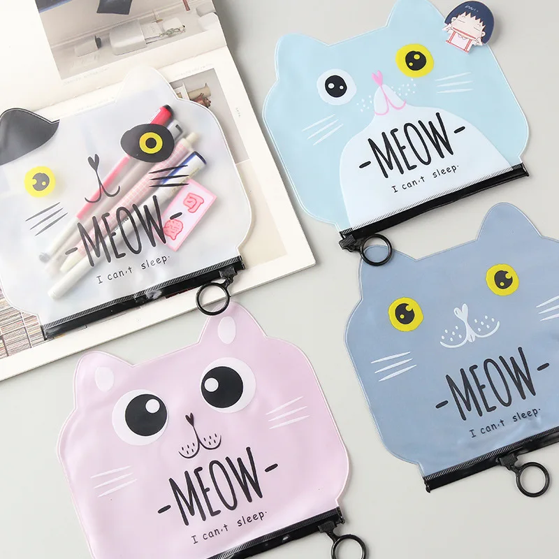 Creative cartoon transparent Filing Products document bag PVC pencil case notes edge bag
Creative cartoon transparent Filing Products document bag PVC pencil case notes edge bag