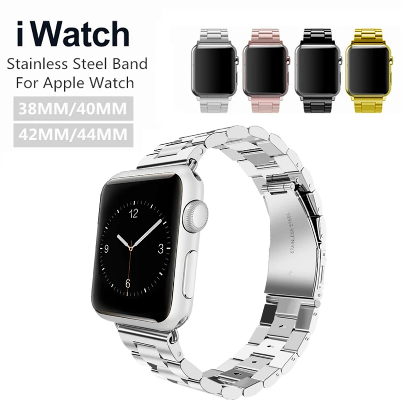 For Apple Watch Band 44mm 40mm 38mm 42mm Fashion Metal Sport Bracelet Stainless Steel Strap For iWatch Series 4 3 2 1 Watchbands
For Apple Watch Band 44mm 40mm 38mm 42mm Fashion Metal Sport Bracelet Stainless Steel Strap For iWatch Series 4 3 2 1 Watchbands