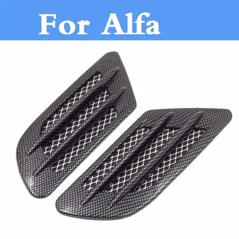 Car Styling 20D Shark gill Side Air Vent Fender Cover Sticker For Alfa Romeo 147 156 159 166 4C 8C Brera
Car Styling 20D Shark gill Side Air Vent Fender Cover Sticker For Alfa Romeo 147 156 159 166 4C 8C Brera