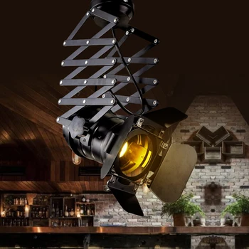 HQXING Loft RH Rural Industrial Lift Ceiling Lamp Bar Clothing Personality Retro Track Light Vintage Absorb Dome Light with E27
HQXING Loft RH Rural Industrial Lift Ceiling Lamp Bar Clothing Personality Retro Track Light Vintage Absorb Dome Light with E27