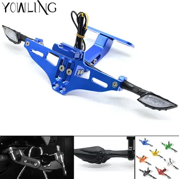 For YAMAHA MT 07 MT07 MT-07 FZ-07 MT-09 2014-2017 Fender Eliminator Registration Plate Bracket License Plate Holder LED Light
For YAMAHA MT 07 MT07 MT-07 FZ-07 MT-09 2014-2017 Fender Eliminator Registration Plate Bracket License Plate Holder LED Light