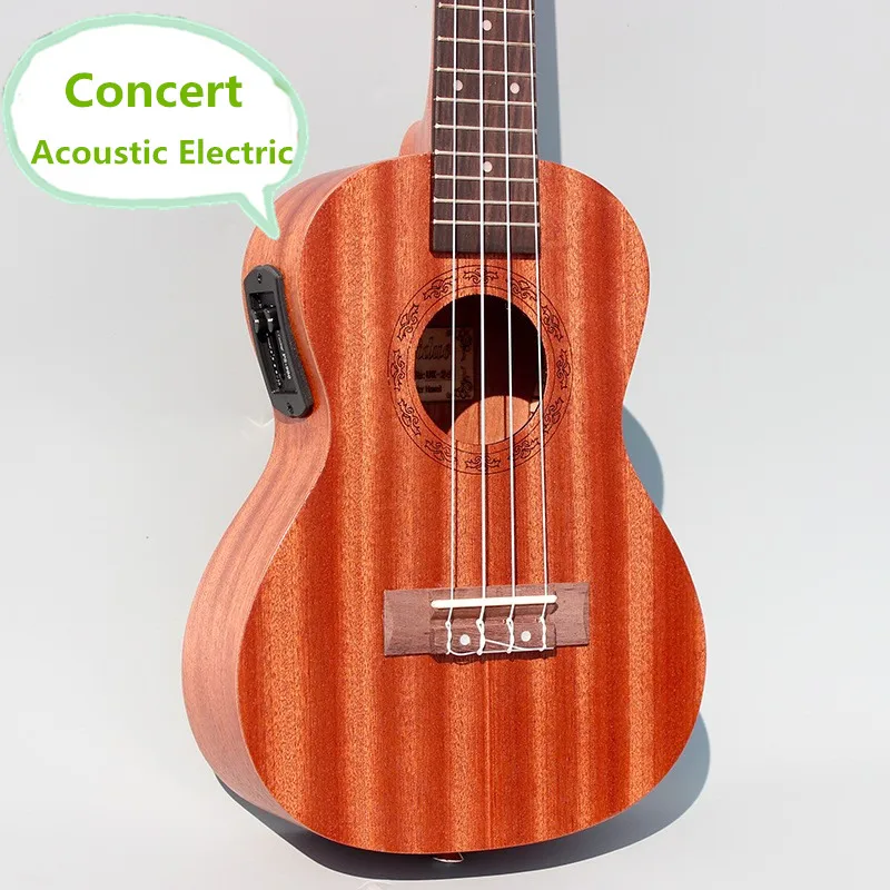 Concert Acoustic Electric Ukulele 23 Inch Guitar 4 Strings Ukelele Guitarra Handcraft Wood White Guitarist Mahogany Plug-in Uke
Concert Acoustic Electric Ukulele 23 Inch Guitar 4 Strings Ukelele Guitarra Handcraft Wood White Guitarist Mahogany Plug-in Uke