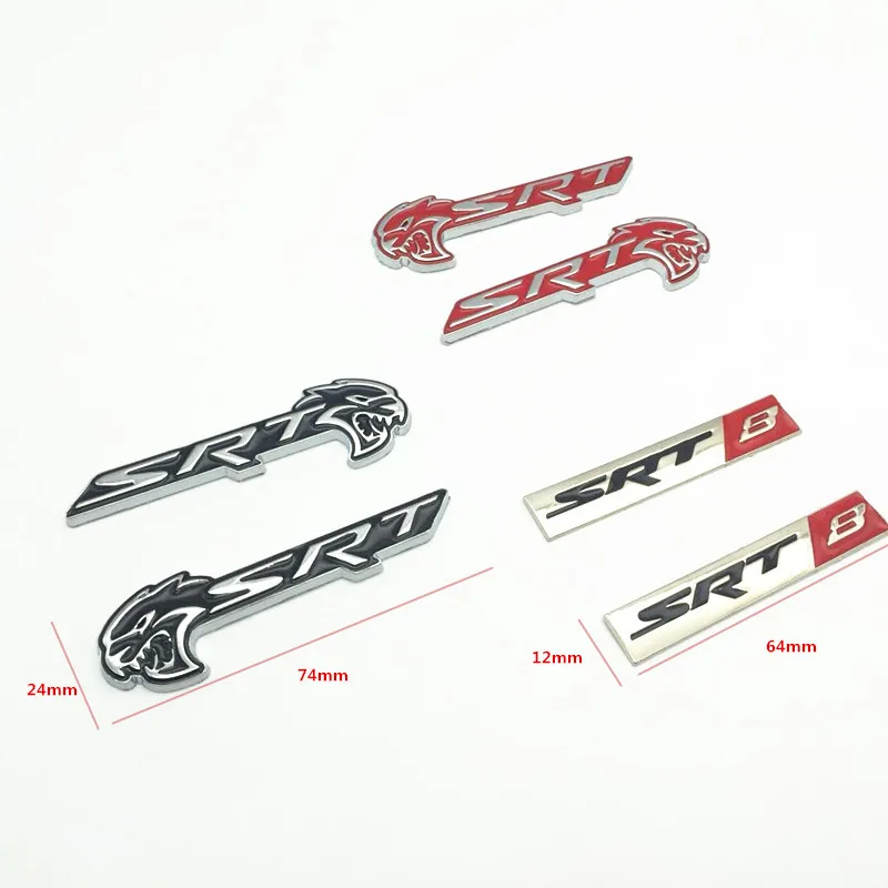 2PCS/set Car Styling SRT HELLCAT Head Metal Black Red Emblem Badge Sticker for Jeep Grand Cherokee SRT8 Charger SRT4 SRT6 Auto
2PCS/set Car Styling SRT HELLCAT Head Metal Black Red Emblem Badge Sticker for Jeep Grand Cherokee SRT8 Charger SRT4 SRT6 Auto