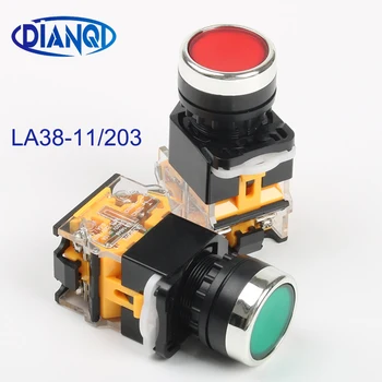 LA38 11203 LA38-11/203 Automatic Momentary Reset Push Button Switch Heavy Duty Power Drop ship Green Red
LA38 11203 LA38-11/203 Automatic Momentary Reset Push Button Switch Heavy Duty Power Drop ship Green Red
