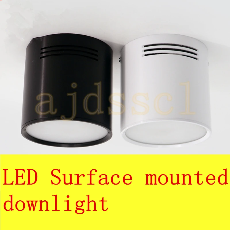 LED Surface Mounted SMD5730 Downlight Dimmable 5W/7W/12W/18W White/Black Housing AC110V/220V Ceiling Spot Light Home Decor
LED Surface Mounted SMD5730 Downlight Dimmable 5W/7W/12W/18W White/Black Housing AC110V/220V Ceiling Spot Light Home Decor
