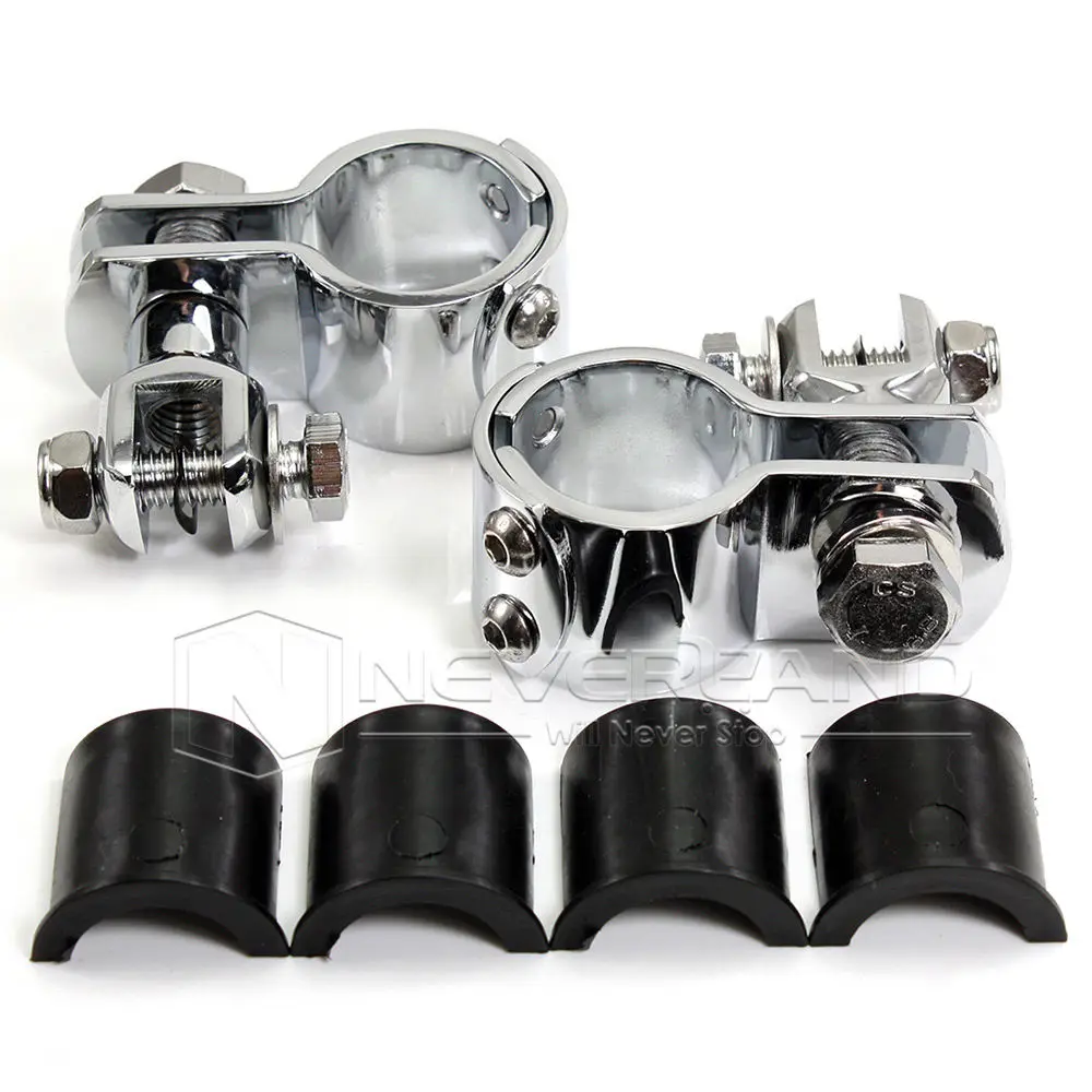 1" 1 1/4" Highway Bars Front Rear Footrest Foot Peg Clamp Mount kit for Harley Honda Yamaha Freeshipping D10
1" 1 1/4" Highway Bars Front Rear Footrest Foot Peg Clamp Mount kit for Harley Honda Yamaha Freeshipping D10