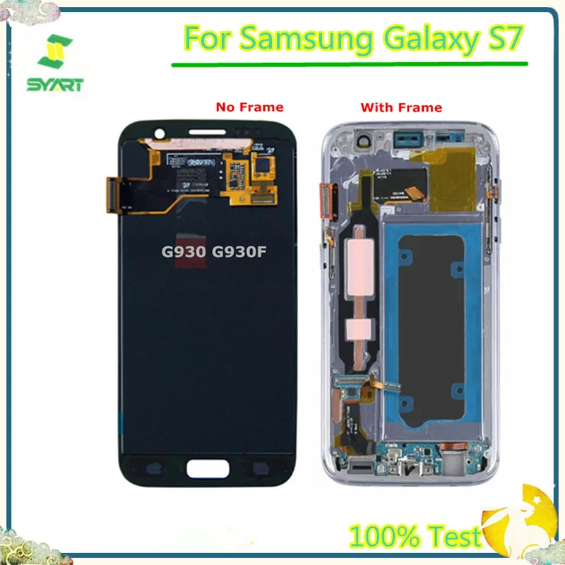 100% Tested S7 Amoled LCD Display Touch Screen Digitizer Assembly For Samsung Galaxy S7 G930 G930F G930A G930V G930P
100% Tested S7 Amoled LCD Display Touch Screen Digitizer Assembly For Samsung Galaxy S7 G930 G930F G930A G930V G930P